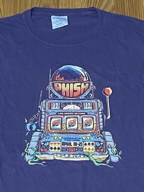 Phish Sphere 2024 medium purple T shirt dry goos